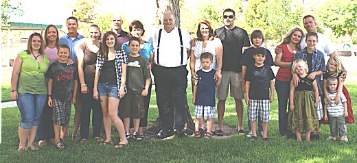 Schmidt family group photo from 2010